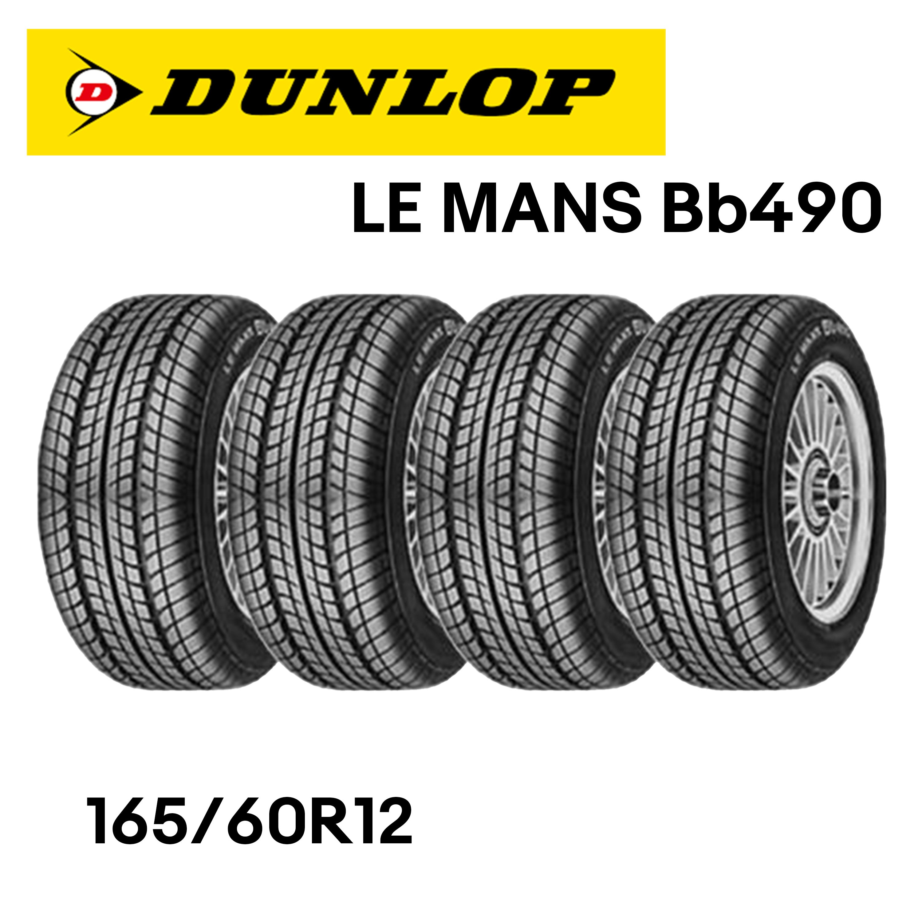 DUNLOP LE MANS Bb490 165/60R12 mini tires – Powerweb US