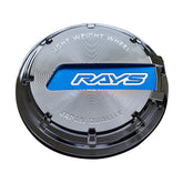 RAYS gramLIGHTS No.17 Chrome/BL Center Cap [Set of 4]