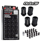 [24pc] RAYS DURA-Lock&Lug Nut 19HEX L37 for 6H / 4Colors / Genuine OEM