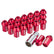 [20pc] RAYS DURA-Lock&Lug Nut STRAIGHT 19HEX L42 for 5H / 4Colors / Genuine OEM