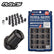 [20pc] RAYS DURA-Lock&Lug Nut 19HEX L32 for 5H / 4Colors / Genuine OEM