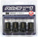 [4pc] RAYS RACING Lug Nut (CLOSED END MEDIUM) RN-C 17HEX L35 Black / Genuine OEM