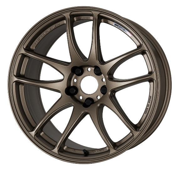 WORK EMOTION CR KIWAMI 18x9.5J+38 5x100 Titanium(AHG) [1pc]