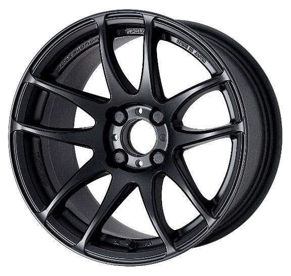 WORK EMOTION CR KIWAMI 15x8.0J+5 4x100 MatBlack(MBL) [1pc]