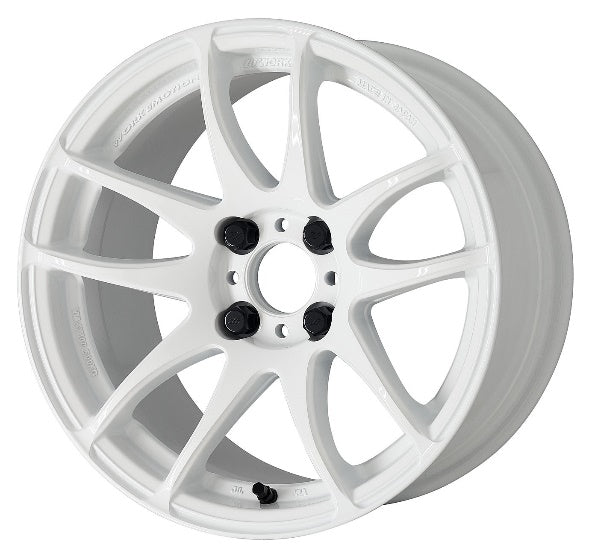WORK EMOTION CR KIWAMI 15x8.0J+5 4x100 White(WHT) [1pc]