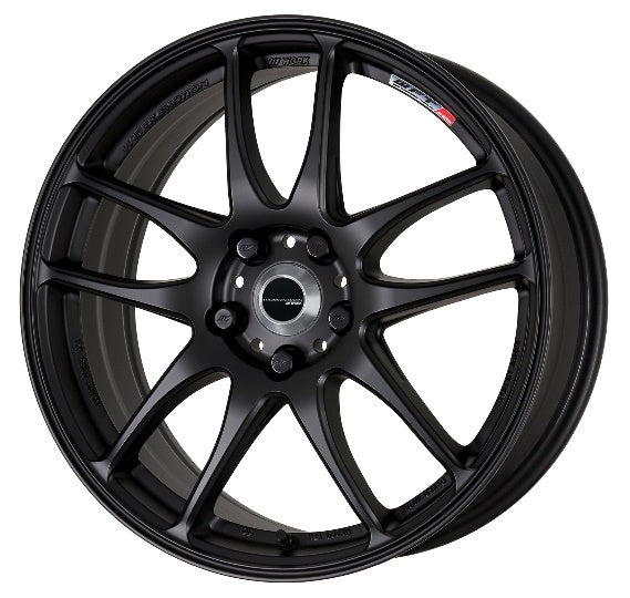 WORK EMOTION CR KIWAMI 18x7.5J+38 5x114.3 MatBlack(MBL) [1pc]
