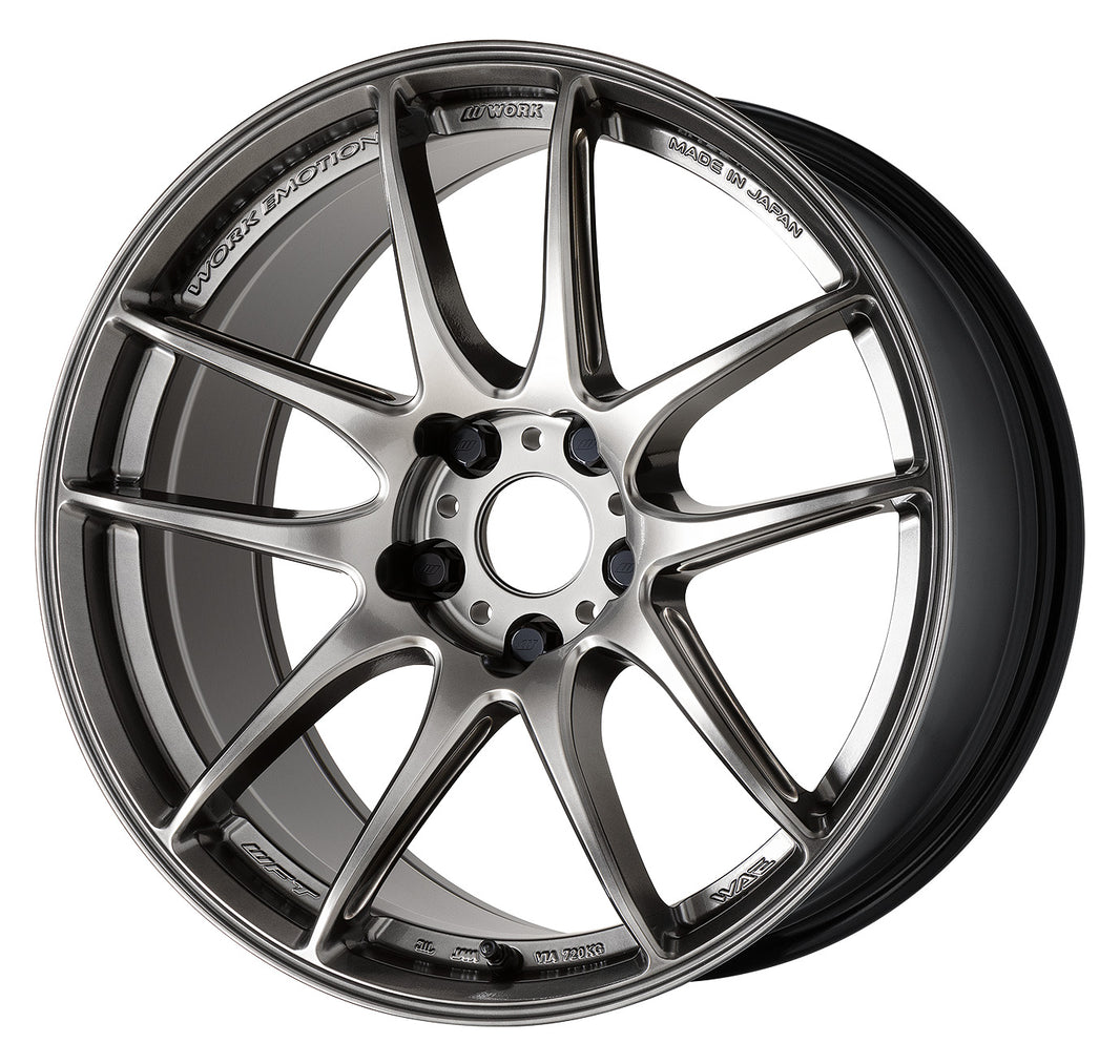 WORK EMOTION CR SHIGOKU 18x9.5J+38 5x100 GlowGunmetal(GGM) [1pc]