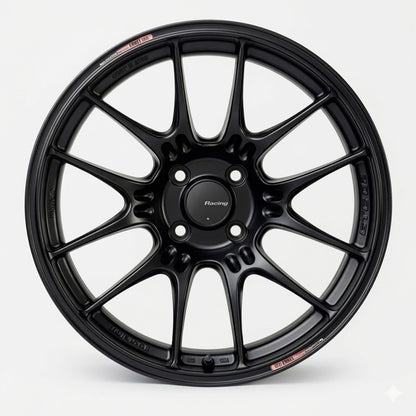 ENKEI GTC02 17x8.5J +43 4x100 Matte Black [1pc]
