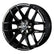 WEDS MUDVANCE 04 Wheels 17x6.5J+38 6x139.7 Black Polish [1pc]