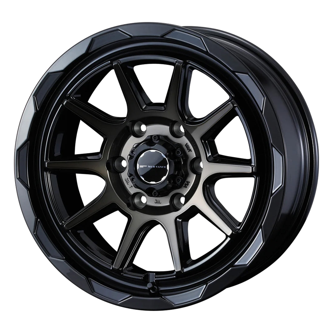WEDS MUDVANCE 06 Wheels 18x8.0J+20 6x139.7 Black polish Bronze-Clear [1pc]