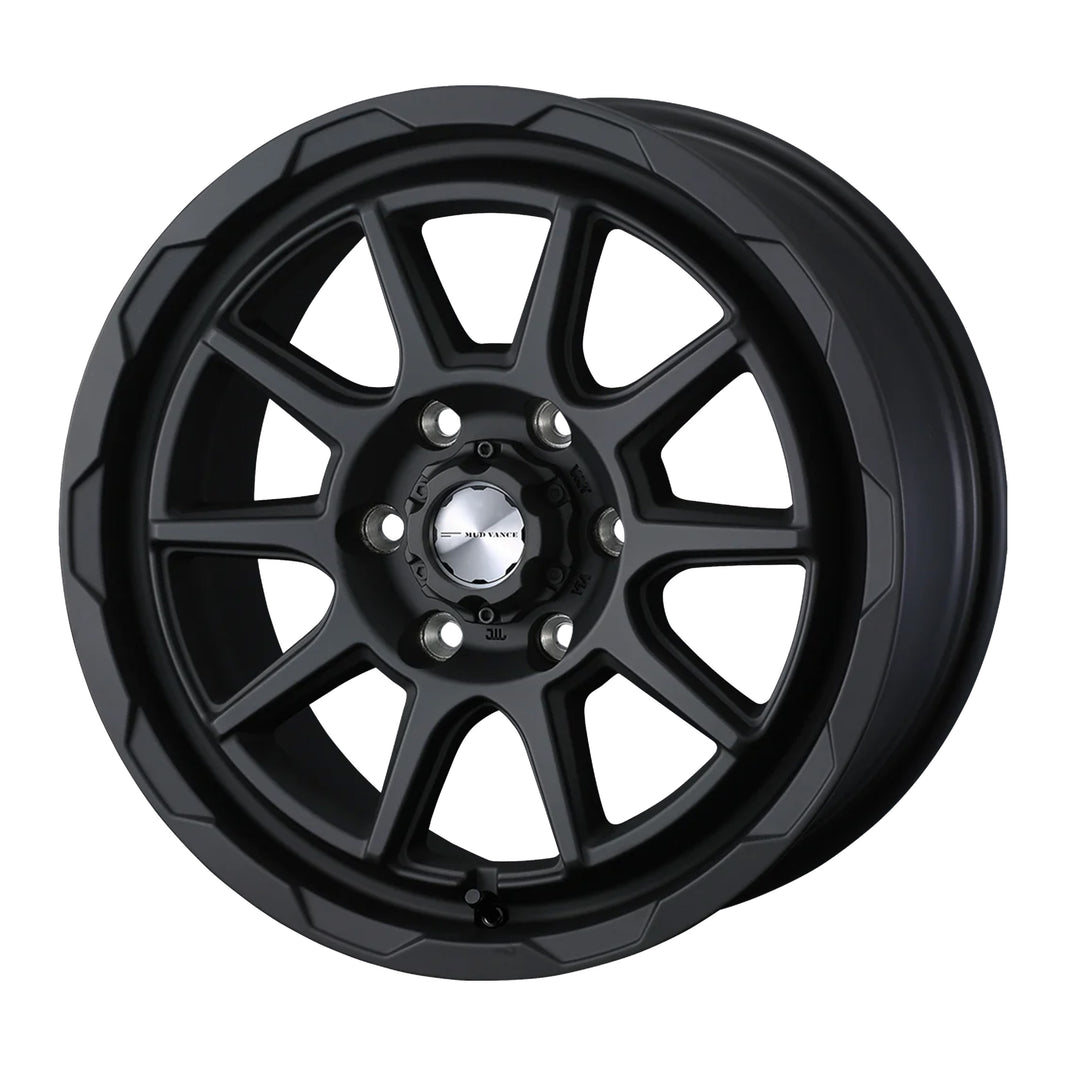 WEDS MUDVANCE 06 Wheels 18x8.5J+50 6x139.7 Full Mat Black [1pc]