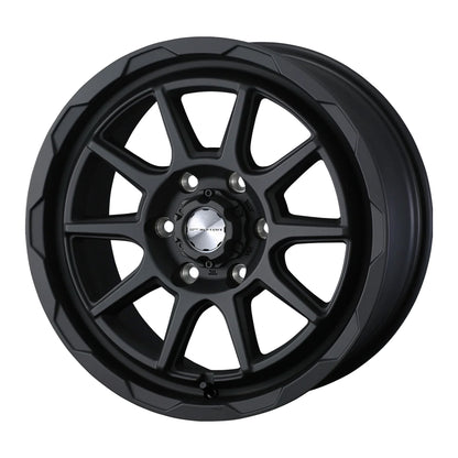 WEDS MUDVANCE 06 Wheels 18x8.5J+50 6x139.7 Full Mat Black [1pc]