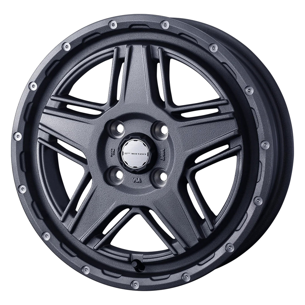 WEDS MUDVANCE 07 Wheels 15x4.5J+45 4x100 Flint Gray [1pc]