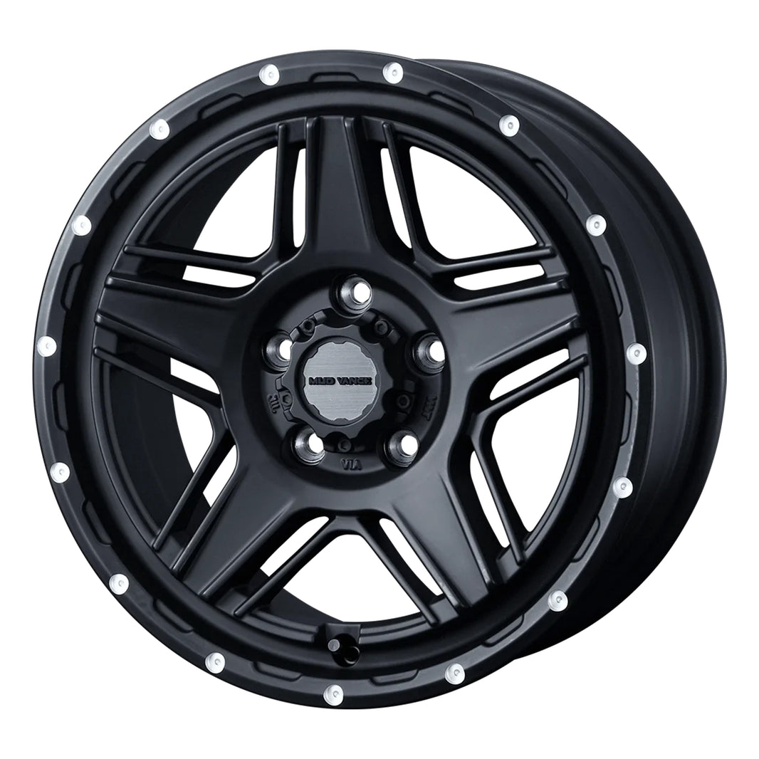 WEDS MUDVANCE 07 Wheels 17x7.0J+40 5x114.3 Full Mat Black [1pc]