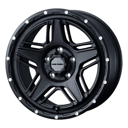 WEDS MUDVANCE 07 Wheels 17x7.0J+40 5x114.3 Full Mat Black [1pc]
