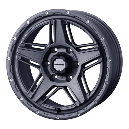 WEDS MUDVANCE 07 Wheels 18x8.0J+20 6x139.7 Flint Gray [1pc]