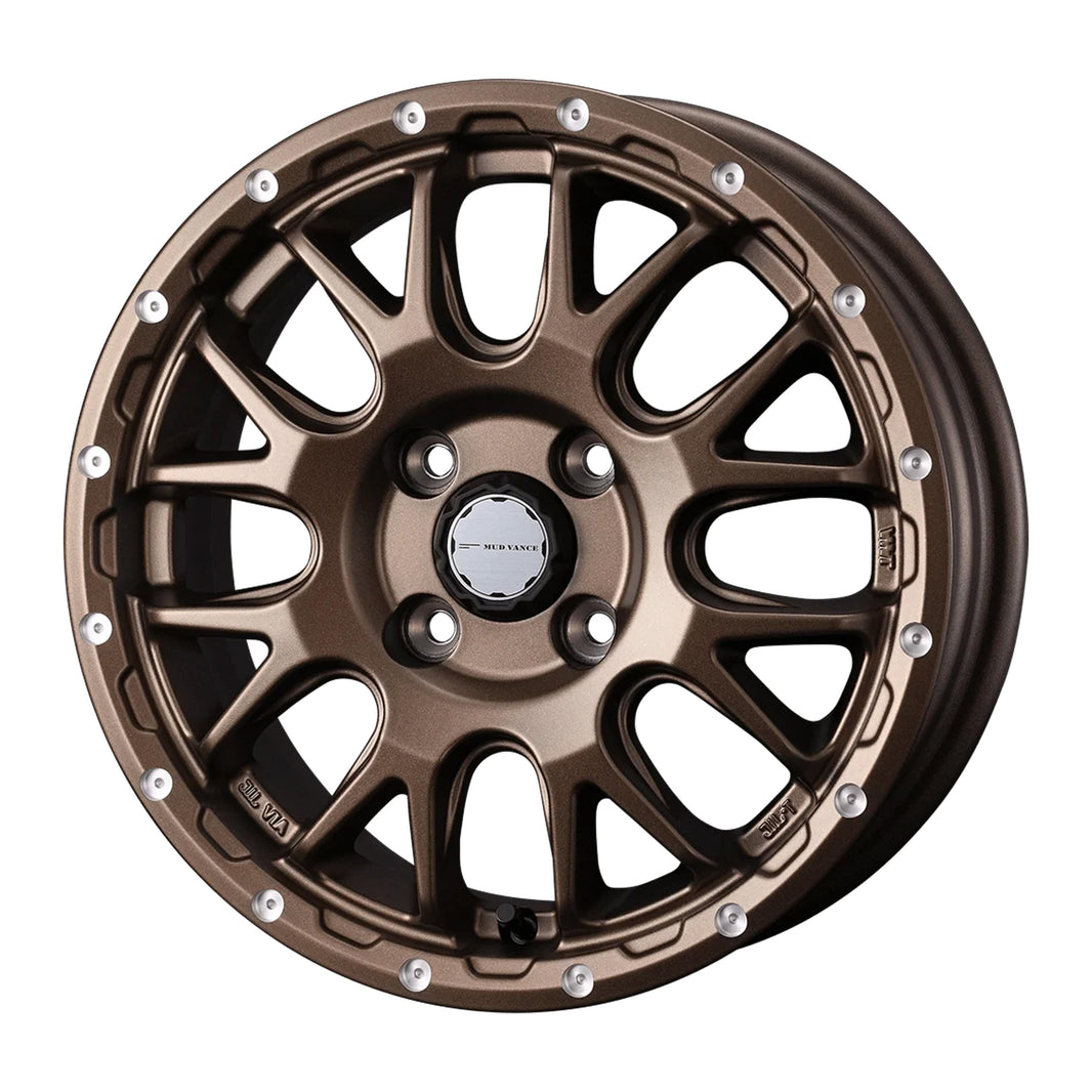 WEDS MUDVANCE 08 Wheels 15x4.5J+45 4x100 Mat Bronze [1pc]