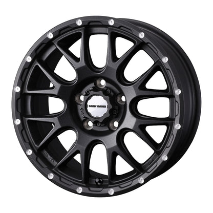 WEDS MUDVANCE 08 Wheels 17x7.0J+38 5x114.3 Flint Black [1pc]