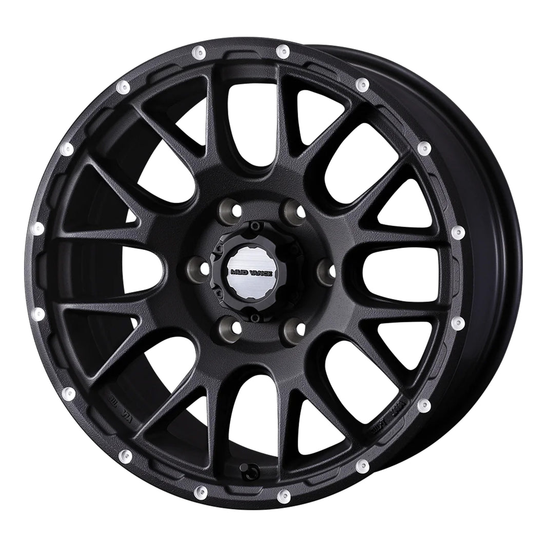 WEDS MUDVANCE 08 Wheels 18x8.5J+50 6x139.7 Flint Black [1pc]