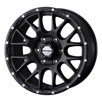 WEDS MUDVANCE 08 Wheels 17x8.0J+20 6x139.7 Flint Black [1pc]