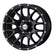 WEDS MUDVANCE 08 Wheels 18x8.5J+50 6x139.7 Flint Black [1pc]