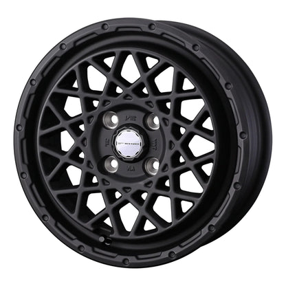 WEDS MUDVANCE 09 Wheels 15x4.5J+45 4x100 Full Mat Black [1pc]