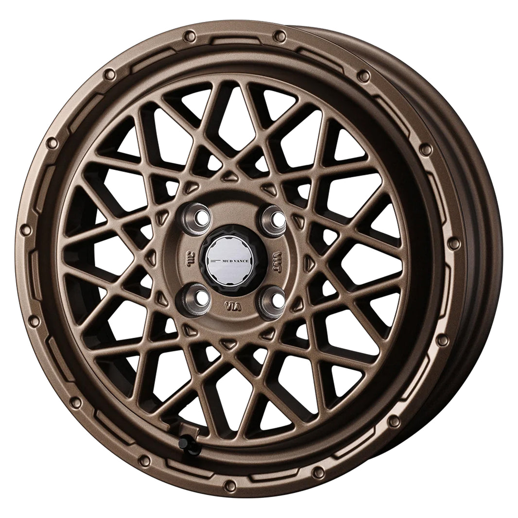 WEDS MUDVANCE 09 Wheels 15x4.5J+45 4x100 Mat Bronze [1pc]