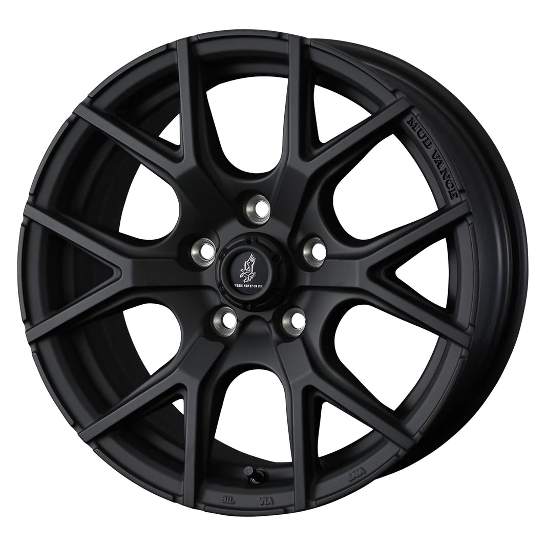 WEDS MUDVANCE SD Wheels 16x8.0J+10 5x114.3 Full Mat Black [1pc]
