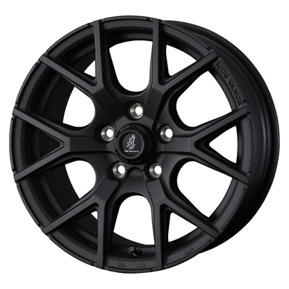 WEDS MUDVANCE SD Wheels 16x8.0J+10 5x114.3 Full Mat Black [1pc]