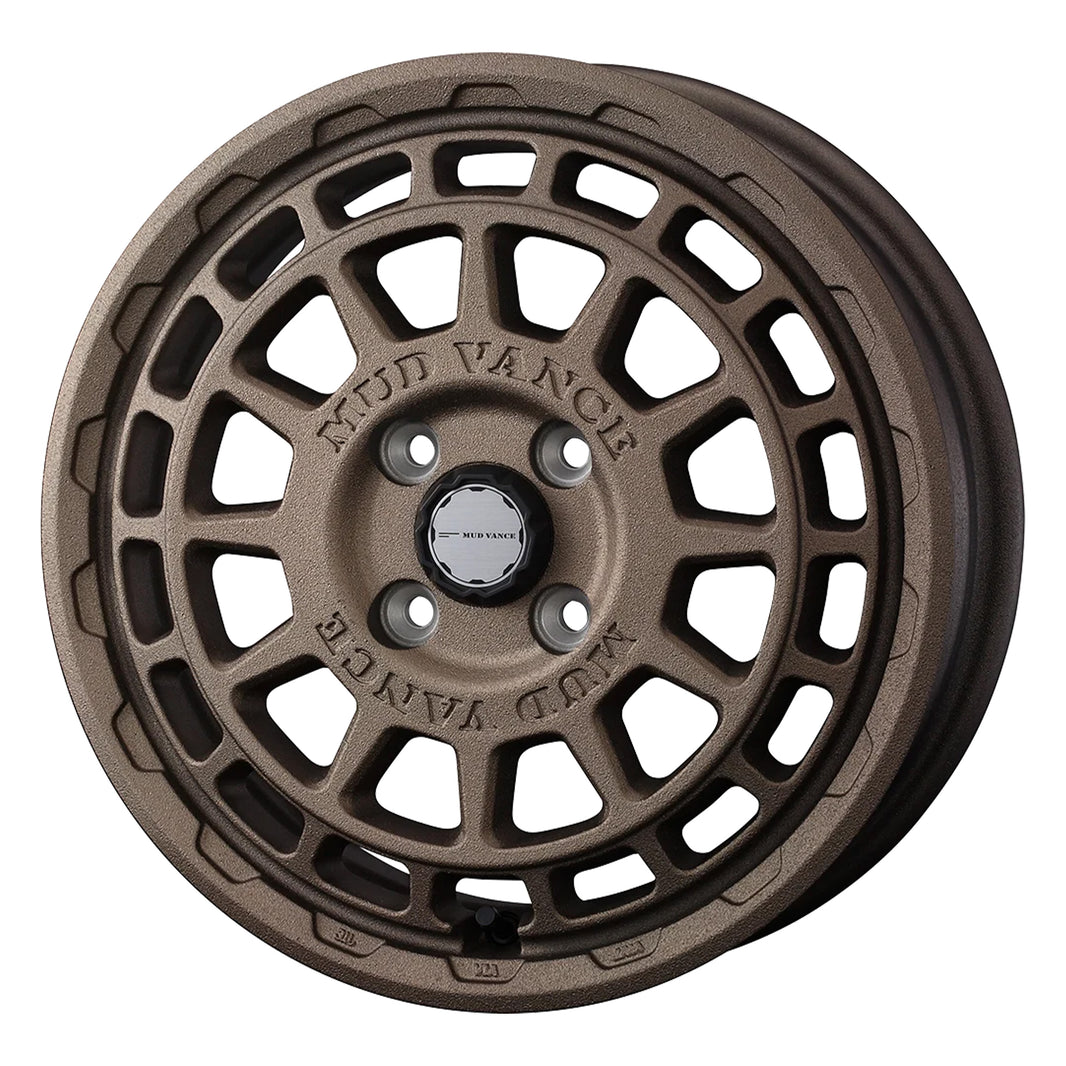 WEDS MUDVANCE X TYPE F Wheels 15x4.5J+45 4x100 Flint Bronze [1pc]