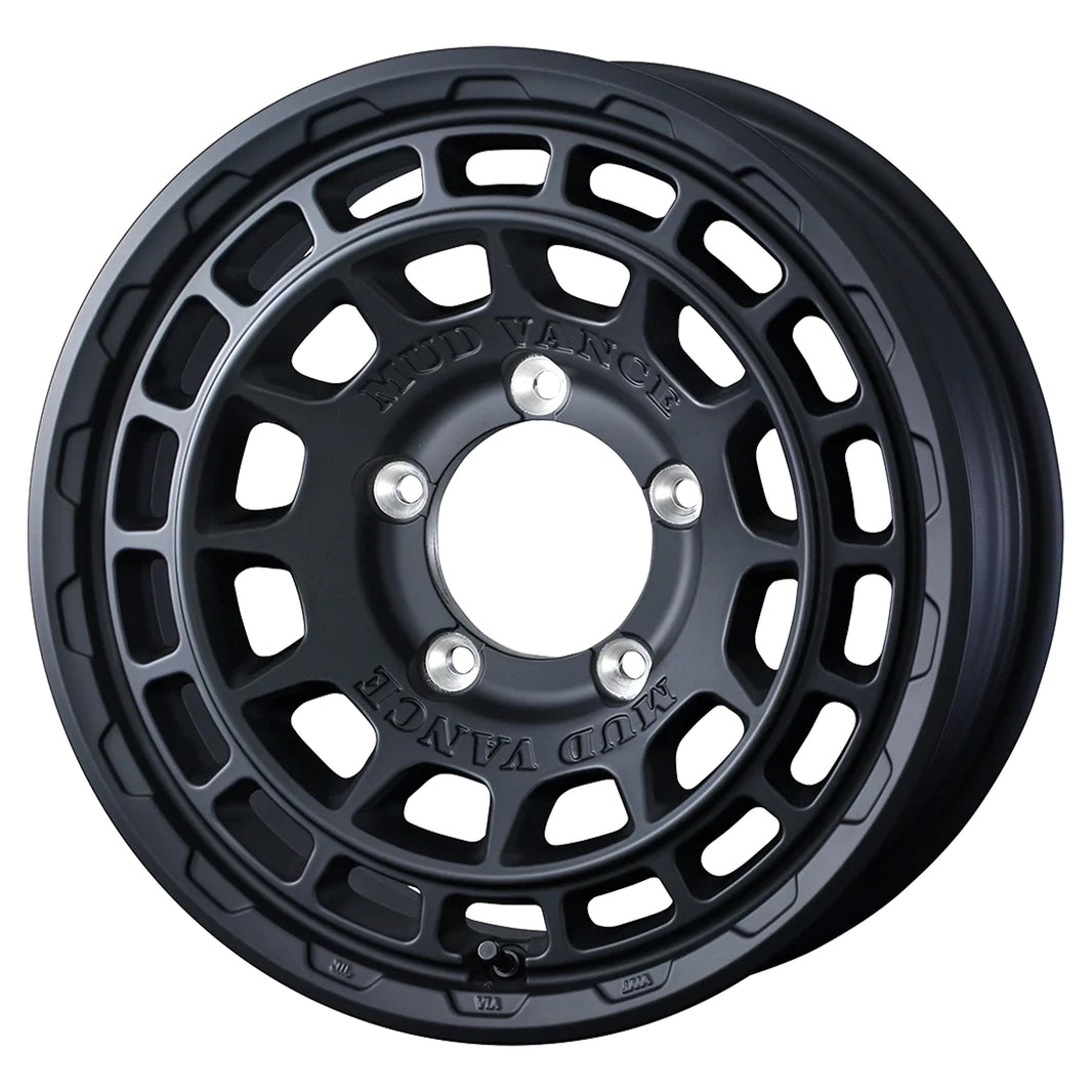 WEDS MUDVANCE X TYPE F Wheels 17x7.0J+38 5x114.3 Full Mat Black [1pc]