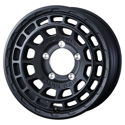 WEDS MUDVANCE X TYPE F Wheels 16x5.5J+22 5x139.7 Full Mat Black [1pc]