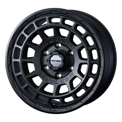 WEDS MUDVANCE X TYPE F Wheels 16x6.5J+38 6x139.7 Full Mat Black [1pc]