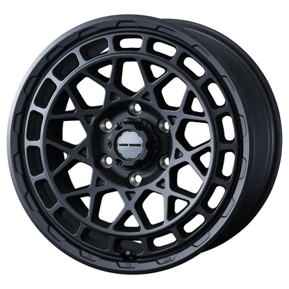 WEDS MUDVANCE X TYPE M Wheels 17x8.0J+20 6x139.7 Full Mat Black [1pc]