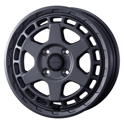 WEDS MUDVANCE X TYPE S Wheels 14x5.0J+42 4x114.3 Flint Gray [1pc]
