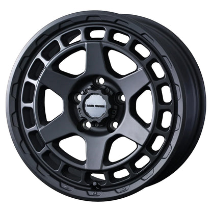 WEDS MUDVANCE X TYPE S Wheels 17x7.0J+38 5x114.3 Full Mat Black [1pc]