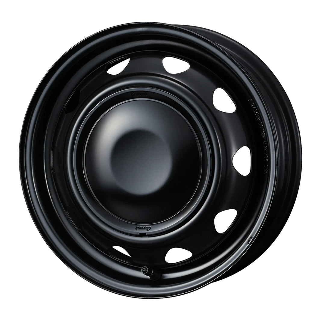 WEDS NEOCARROW Wheels 12x3.50B+34 4x100 Matte Black / Matte Black Cap [1pc]