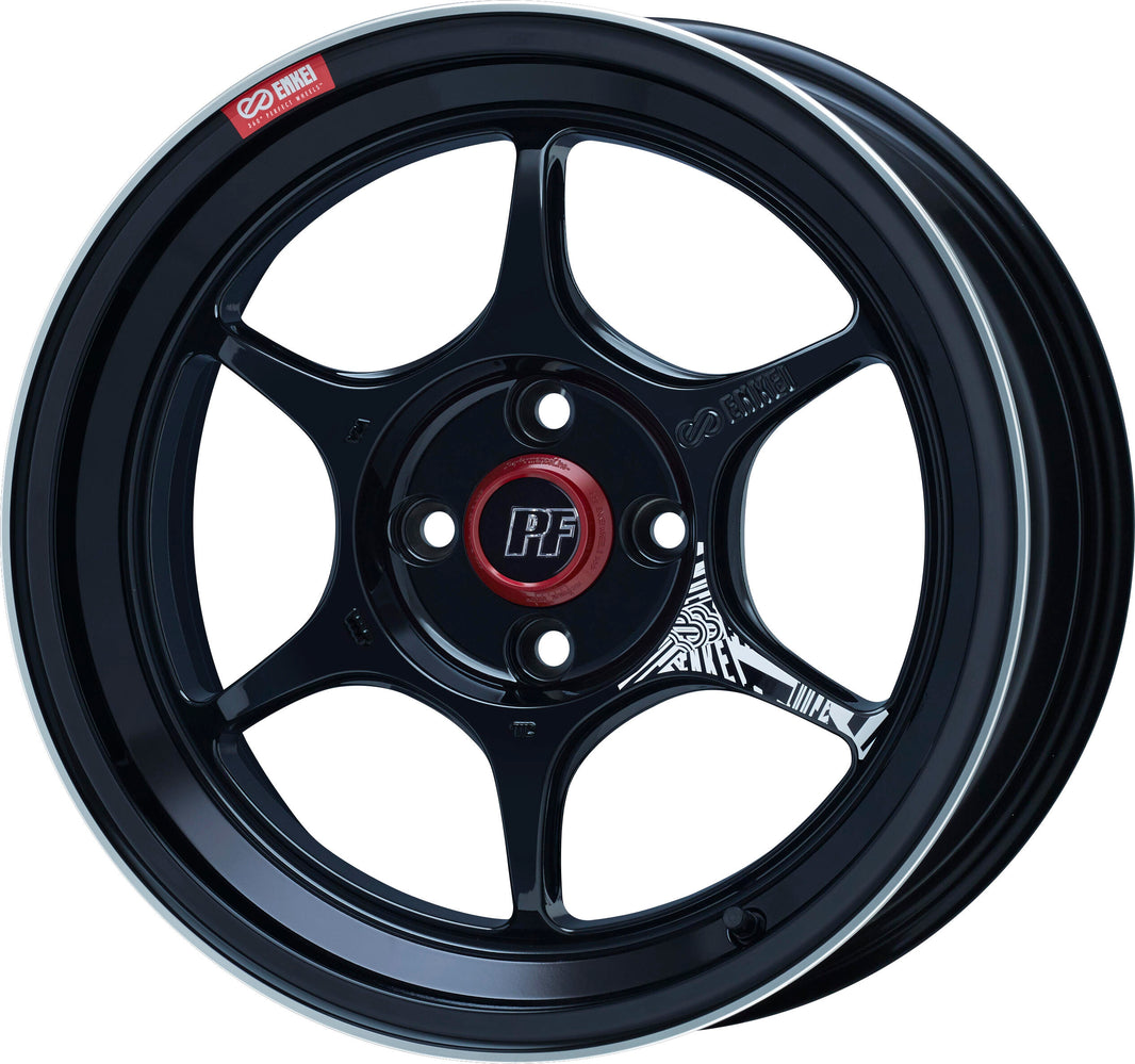 ENKEI PF06 15x8.0J +35 4x100 Machining Black [1pc]