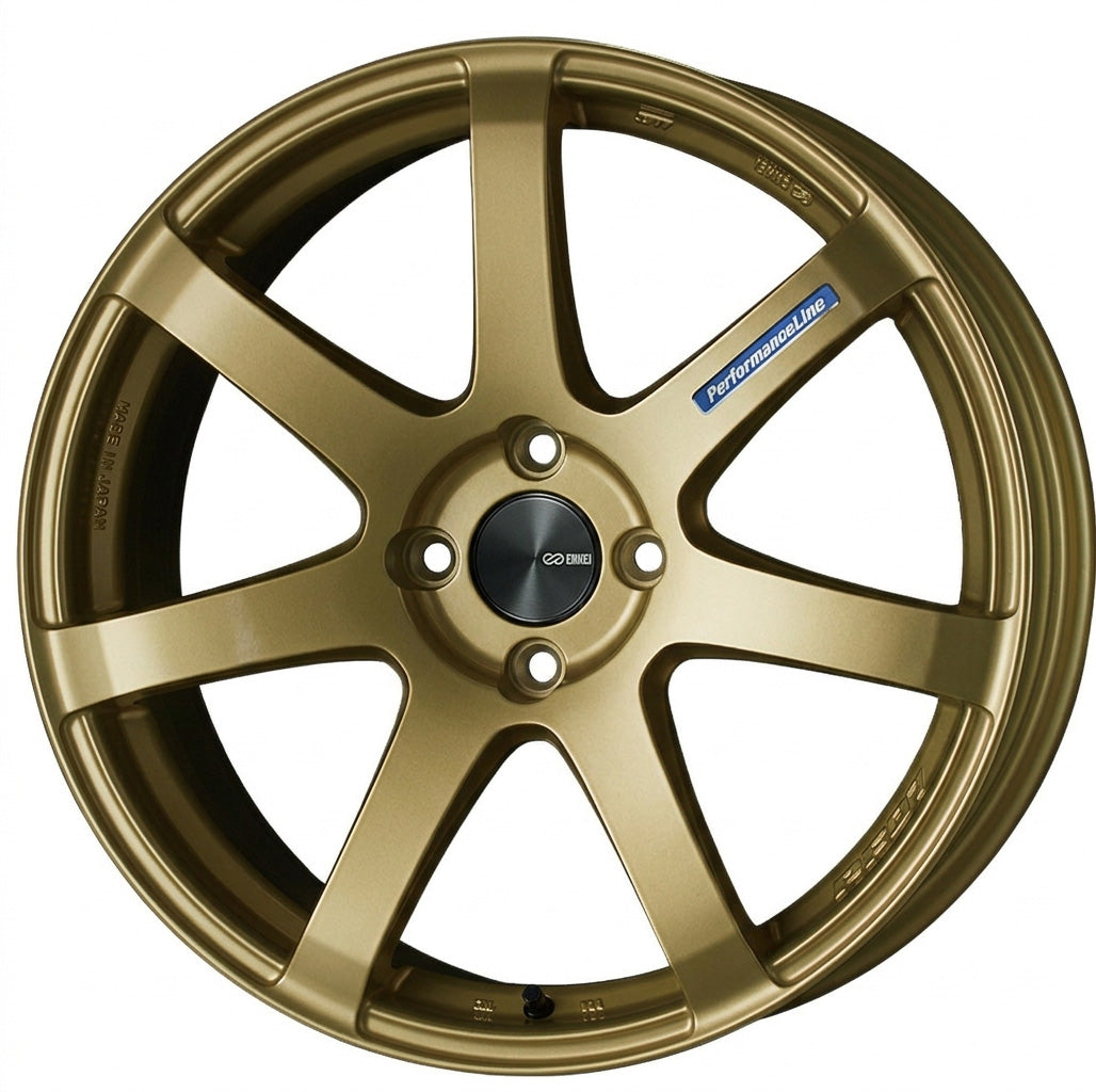 ENKEI PF07 15x5.0J +45 4x100 Gold [1pc]