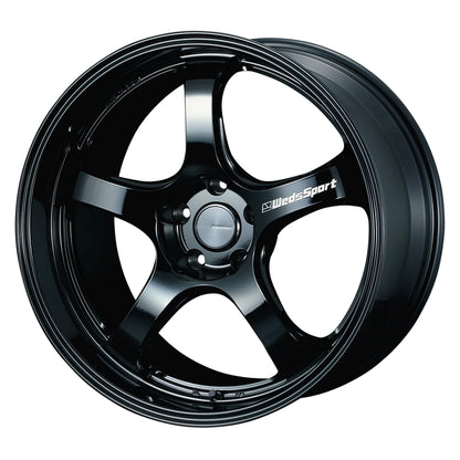 WEDS WEDSSPORT RN05M Wheels 19x9.0J+30 5x112 Gloss Black [1pc]