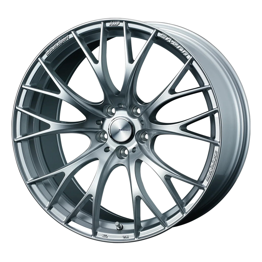 WEDS WEDSSPORT SA20R Wheels 19x9.5J+48 5x114.3 VI-Silver [1pc]