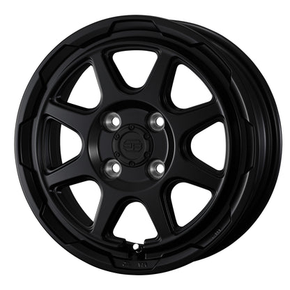 WEDS STADTBERGE Wheels 12x3.50B+44 4x100 Semi Mat Black [1pc]