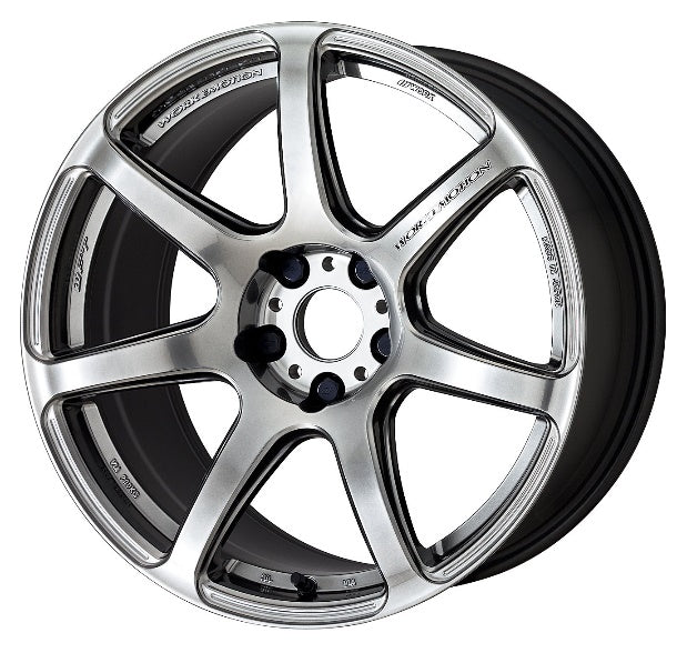 WORK EMOTION T7R 18x9.5J+30 5x114.3 GlimSilver(GTS) [1pc]