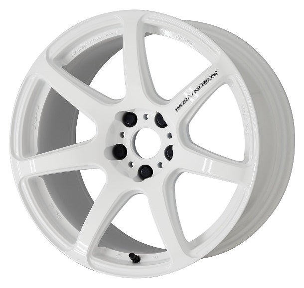 WORK EMOTION T7R 18x9.5J+12 5x114.3 White(WHT) [1pc]