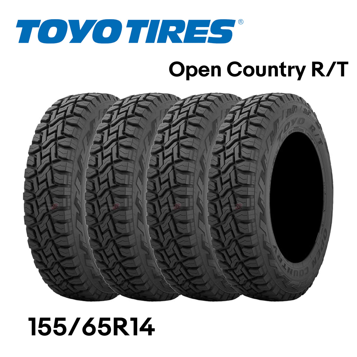 TOYO Open Country R/T 155/65R14 mini tires – Powerweb US