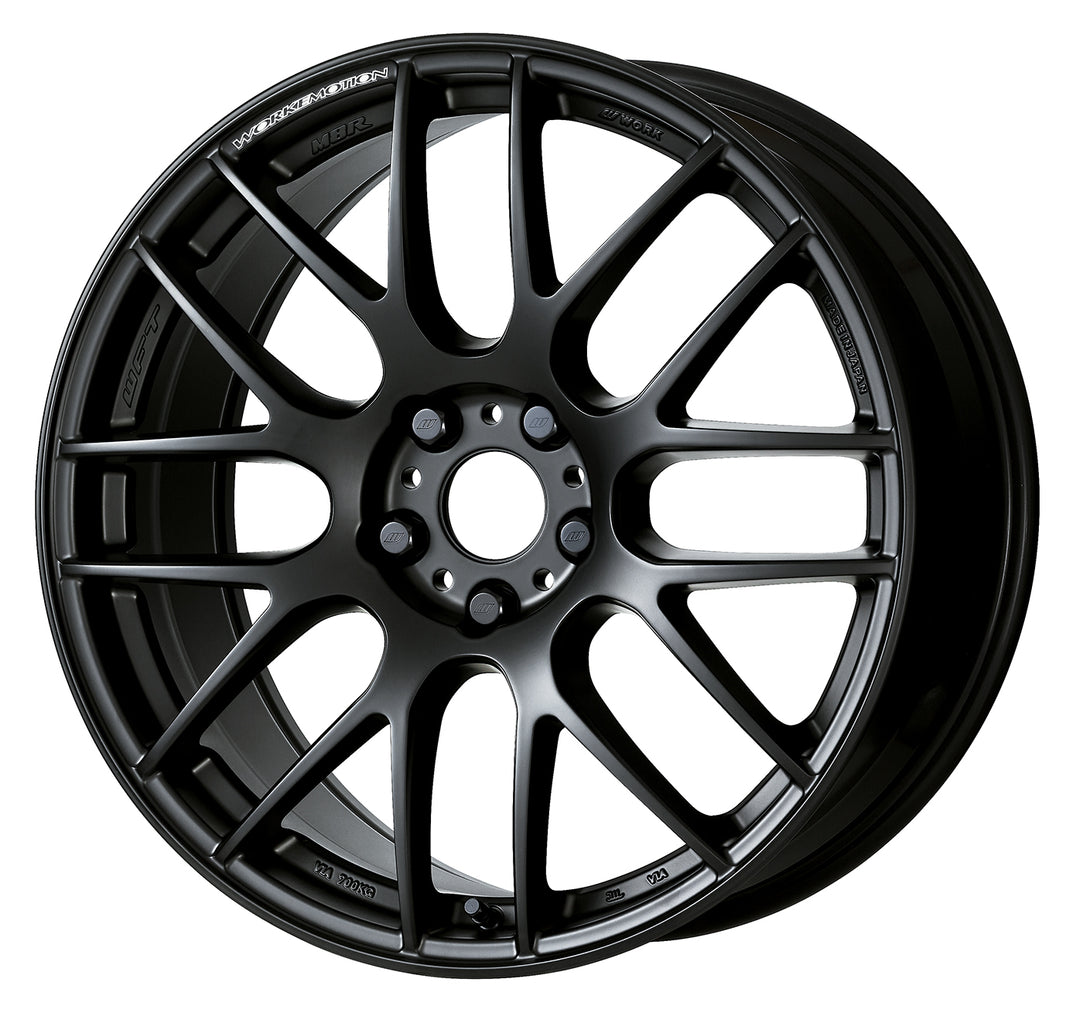 WORK EMOTION M8R 19x9.5J+38 5x114.3 MatBlack(MBL) [1pc]