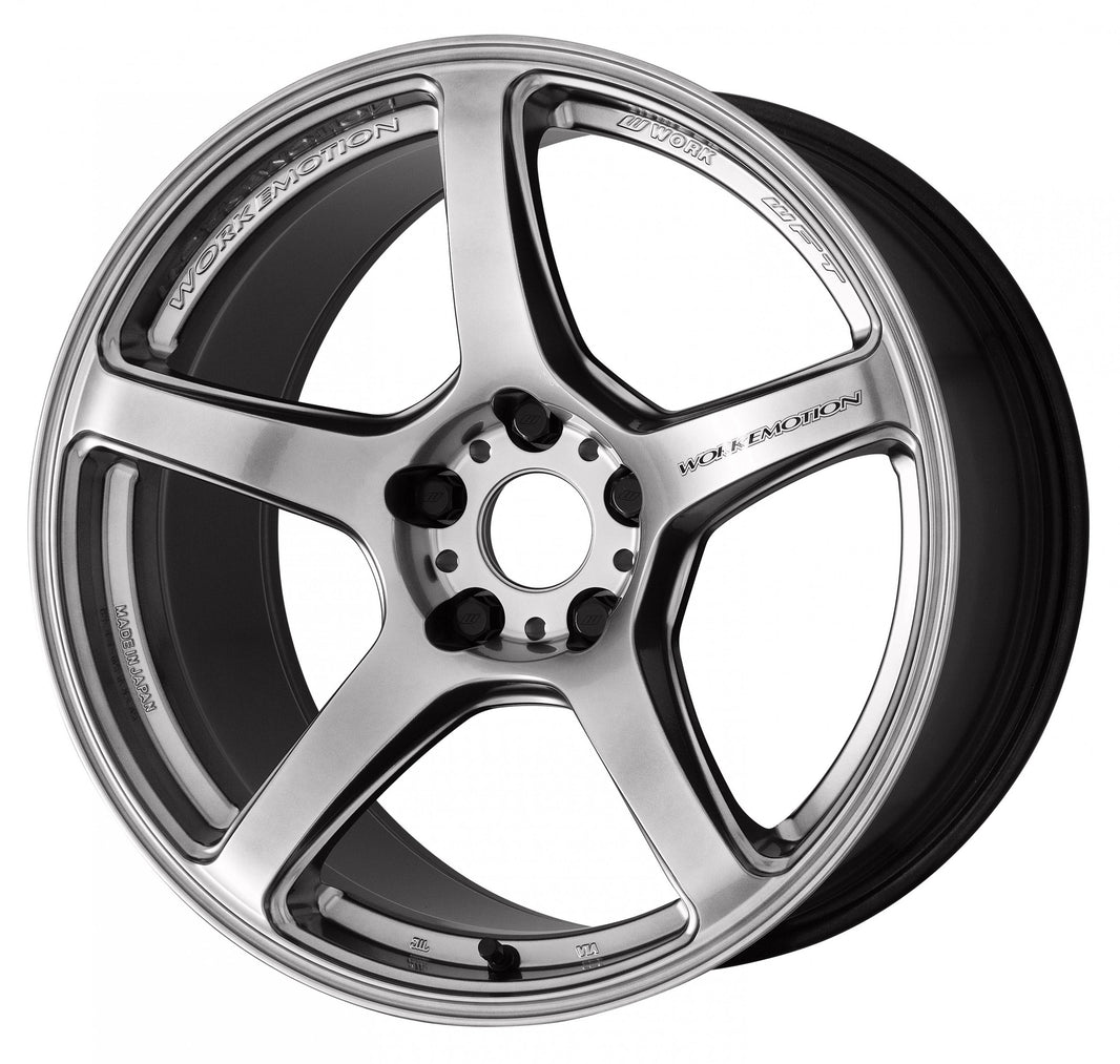 WORK EMOTION T5R 18x10.5J+22 5x114.3 GlowSilver(GSL) [1pc]