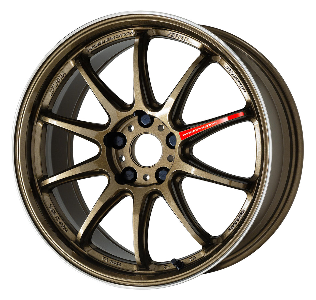 WORK EMOTION ZR10 18x8.5J+47 5x100 TitaniumDiamond(HGLC) [1pc]