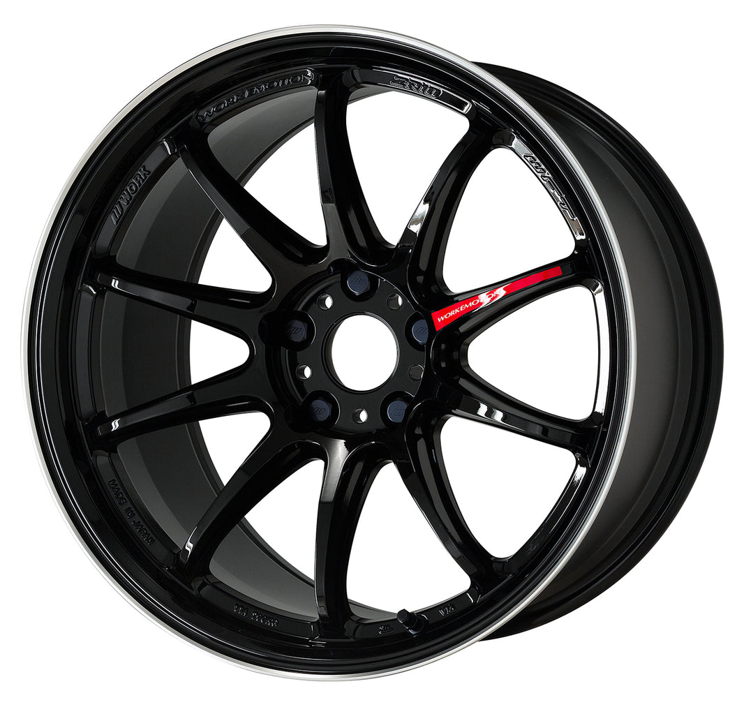 WORK EMOTION ZR10 18x10.5J+22 5x114.3 BlackDiamond(BLKLC) [1pc]