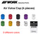 WORK Aluminium Air Valve Cap / 9 Colors [4pc]